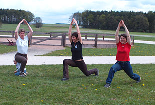 Funktionelle Gymnastik für Reiter am Kapplerhof 